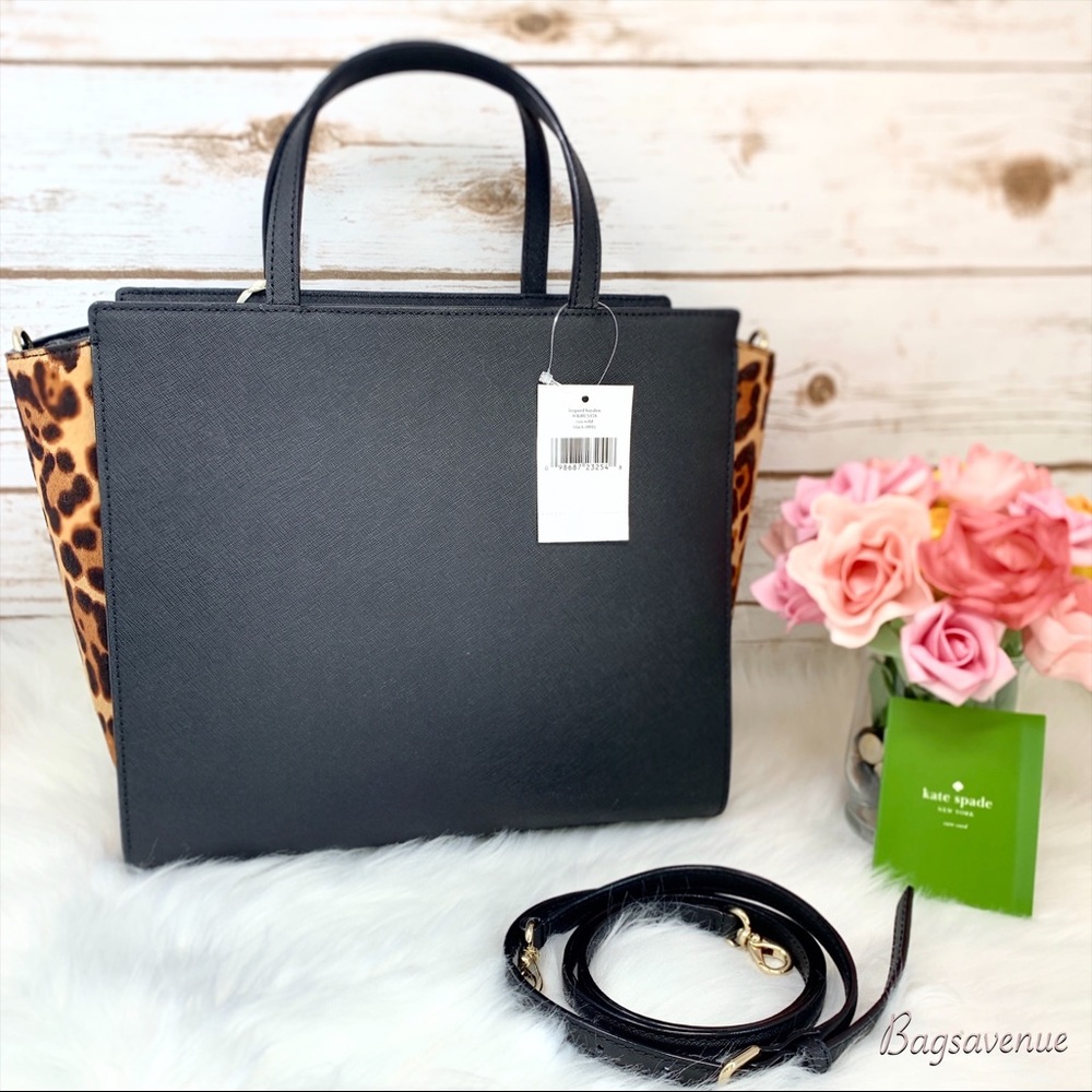 Kate spade bag Hayden leopard large Wild Tiger - Picture 4 of 7